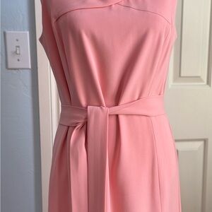 Talbots Strapless Dress in Soft Pink